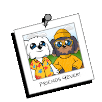 Best Friends Bff Sticker by BoDoggos
