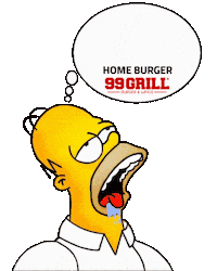 The Simpsons Sticker by 99-Grill