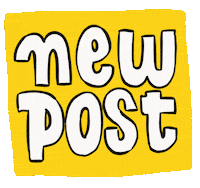 New Post Update Sticker