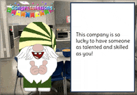 Congratulations Gnome GIF