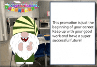 Congratulations Gnome GIF