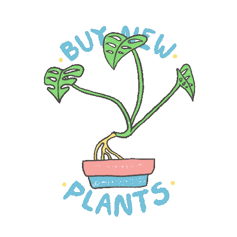 renatascabrera giphyupload shopping 2020 plants Sticker
