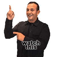 Kijk Watch This Sticker by Najib Amhali