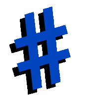 vghversicherungen instagram blue social media hashtag Sticker