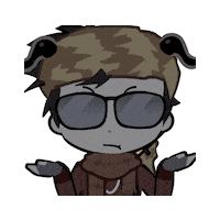 Commission Shrug Sticker