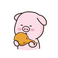 Food Pig Sticker