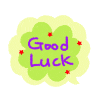 Good Luck Sticker