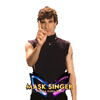 Themaskedsinger No Sticker by Mask Singer A3