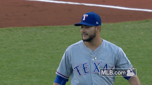 texas rangers clapping GIF by MLB