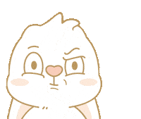 Bunny Sticker by EVANS艾特兔