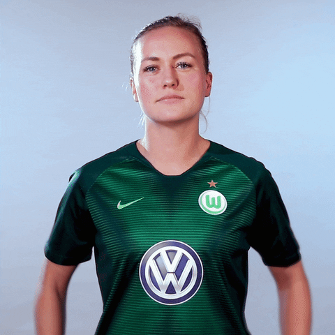 Champions League Reaction GIF by VfL Wolfsburg