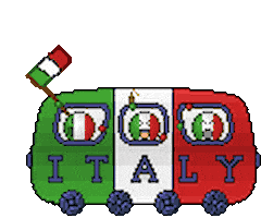 italian STICKER