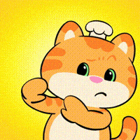 Cat No GIF by UpStudiosWorld