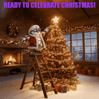 Christmas Tree GIF by Mecha Pengu