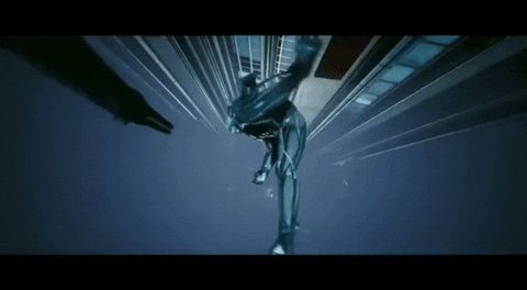 NinjaComix ninja raiden metal gear sword stab GIF