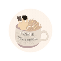 Creme De La Creme Girl Sticker