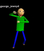 Gangnam Style Baldi GIF