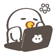 Tired Work Sticker