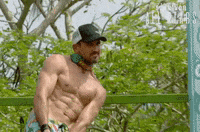 Flex Pose GIF by Australian Survivor