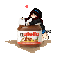 nutella STICKER