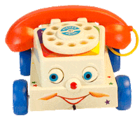 Call Me Vintage Sticker by Natalia Rocafuerte