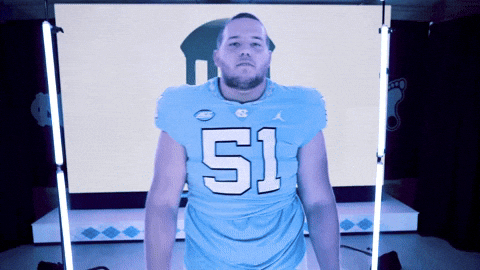 North Carolina Football GIF by UNC Tar Heels