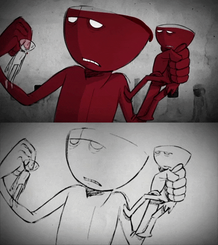 Animation Wine GIF by Patrick Smith
