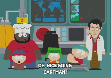 angry eric cartman GIF by South Park 