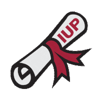 Indiana University Iu Sticker by Indiana University of Pennsylvania