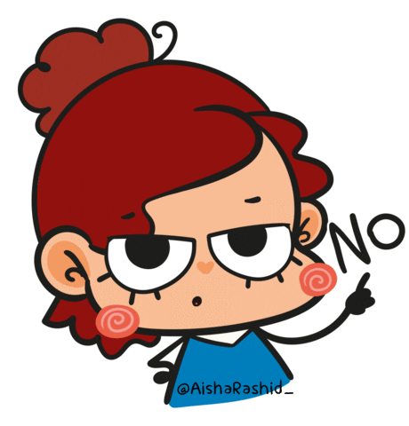 Usa No Sticker by Aisharashid_