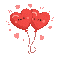 I Love You Happy Valentines Day Sticker by christellesayshi