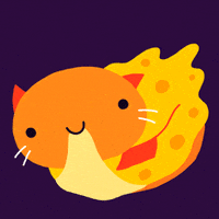 hungry cat GIF by Cindy Suen