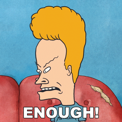 Stop It Beavis And Butthead GIF by Paramount+