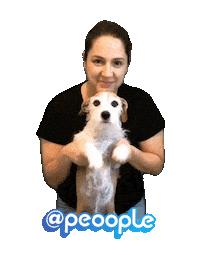 Happy Dog Sticker by Peoople