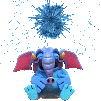 Happy Lets Go Sticker by The Animasks