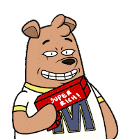 Im Rich New Years Eve Sticker by Meme World of Max Bear