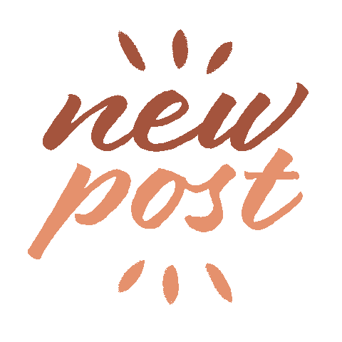 New Post Boho Sticker