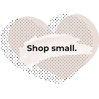 Heart Shop Small Sticker