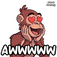 Monkey Character Sticker by VeeFriends