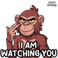 Watching I See You Sticker by VeeFriends