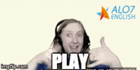 play total physical response GIF by ALO7.com