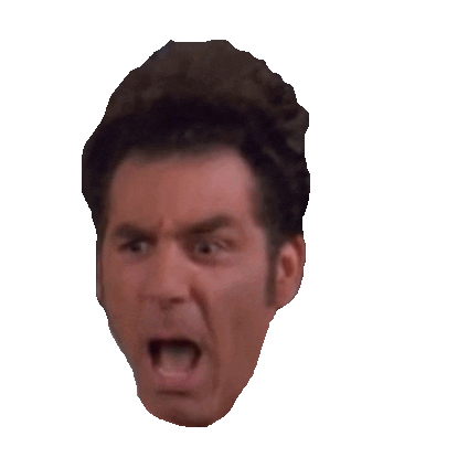 seinfeld kramer STICKER