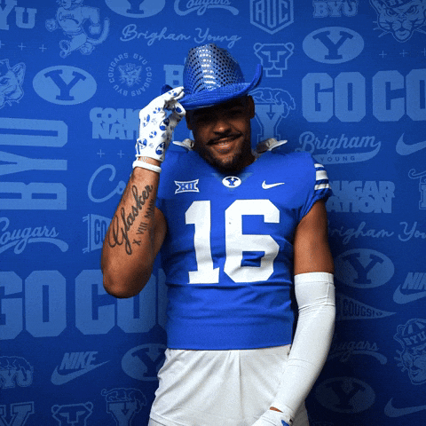 College Football Go Cougs GIF by BYU Cougars