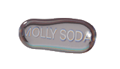 DATEAGLEART 3d bubble ctv molly soda Sticker
