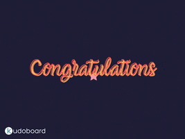 Kudoboard congrats congratulations employee recognition kudoboard GIF