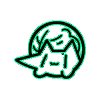 Cat Cabbage Sticker