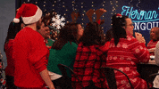 Shocked Christmas Party GIF by Lapointe Insurance Agency