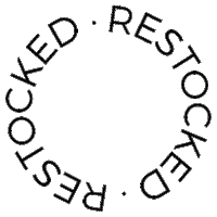 Restocked Sticker by Styling You The Label