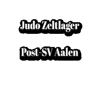 Judo Zeltlager Sticker by PostSV