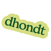 Dhondtleefmooi logo dhondt dhondtleefmooi dhondtinterieur Sticker